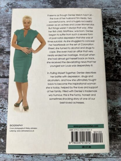 An image of a book by Denise Welch - Pulling myself together