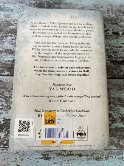 An image of a book by Val Wood - The long walk home