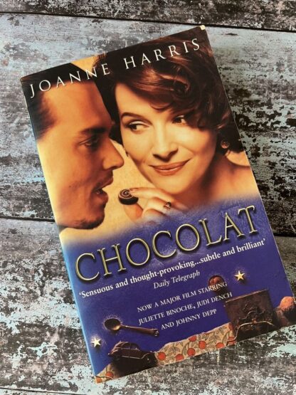 An image of a book by Joanne Harris - Chocolat