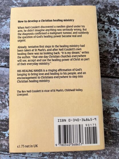 An image of a book by Neil Coselett - His healing hands