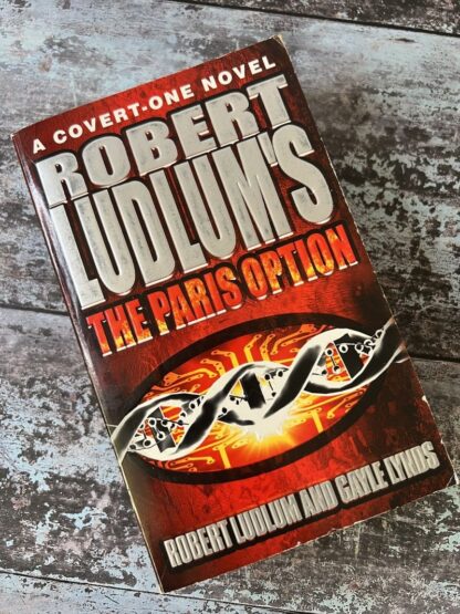 An image of a book by Robert Ludlum - The Paris Option