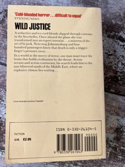 An image of a book by Wilbur Smith - Wild justice