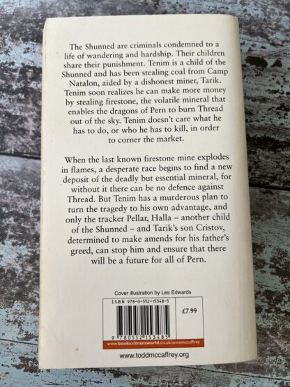An image of a book by Anne and Todd McCaffrey - Dragon's Fire