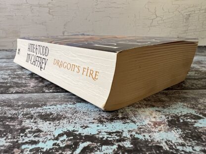 An image of a book by Anne and Todd McCaffrey - Dragon's Fire