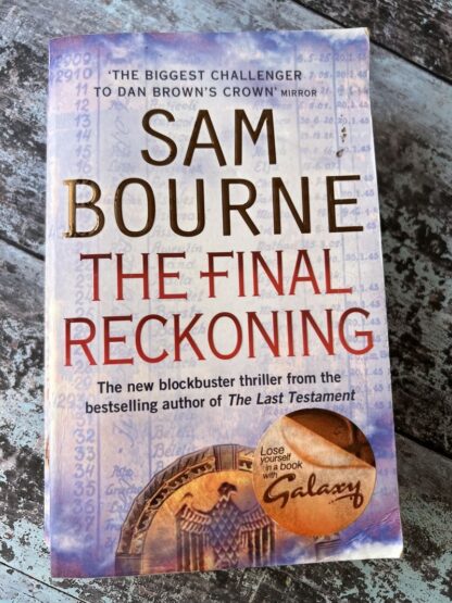 An image of a book by Sam Bourne - The Final Reckoning