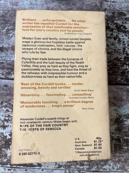An image of a book by Alexander Cordell - Song of the Earth