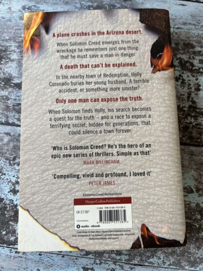 An image of a book by Simon Tony - Solomon Creed
