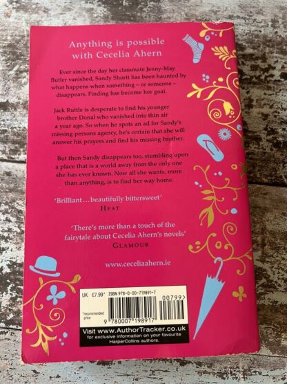 An image of a book by Cecelia Ahern - A Place Called Here