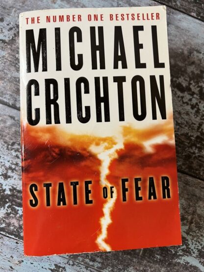 An image of a book by Michael Crichton - State of fear