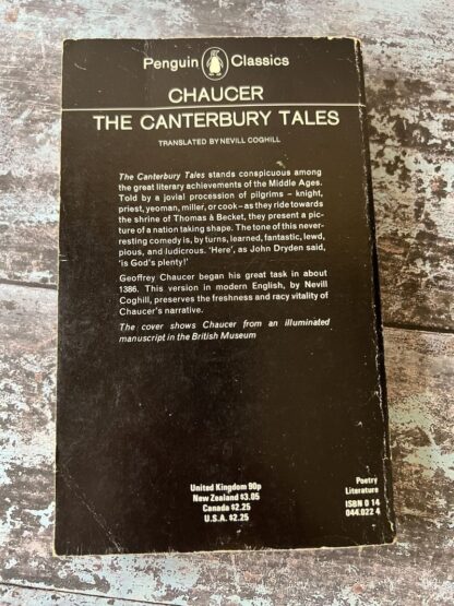 An image of a book by Chaucer - The Canterbury Tales
