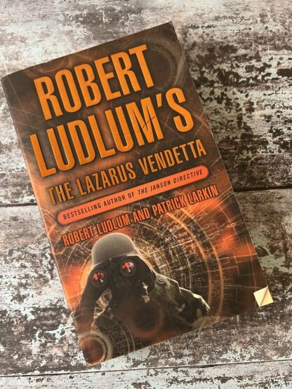 An image of a book by Robert Ludlum - The Lazarus Vendetta