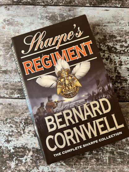 An image of a book by Bernard Cornwell - Sharpe's Regiment