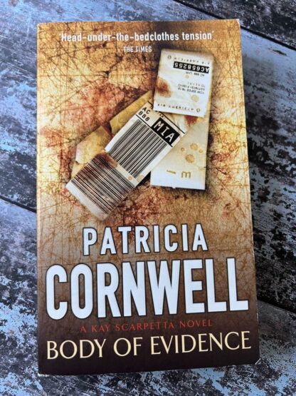 An image of a book by Patricia Cornwell - Body of evidence