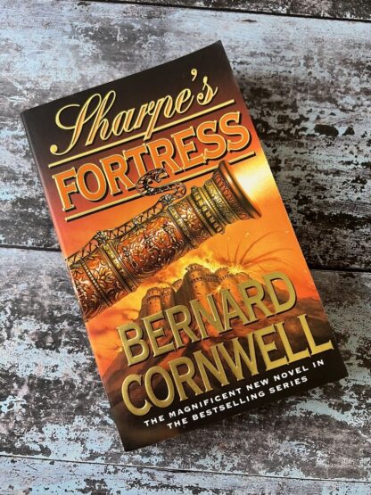 An image of a book by Bernard Cornwell - Sharpe's Fortress