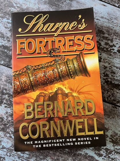 An image of a book by Bernard Cornwell - Sharpe's Fortress