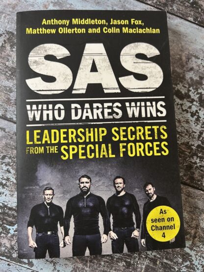 An image of a book by Anthony Middleton - SAS who dares wins