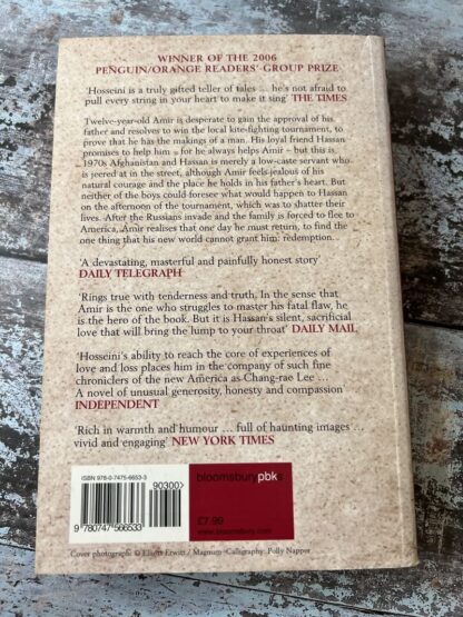 An image of a book by Khaled Hosseini - The Kite Runner