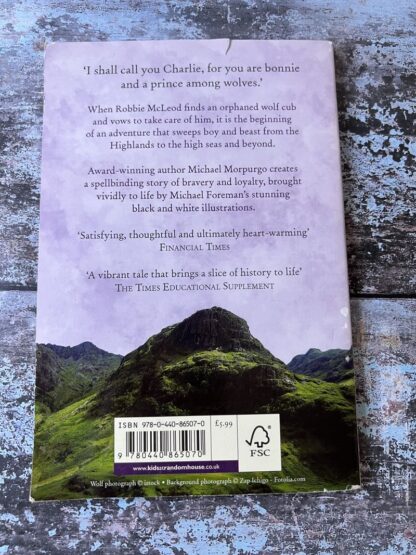 An image of a book by Michel Morpurgo - the Last Wolf