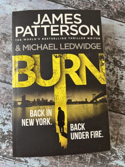An image of a book by James Patterson - Burn
