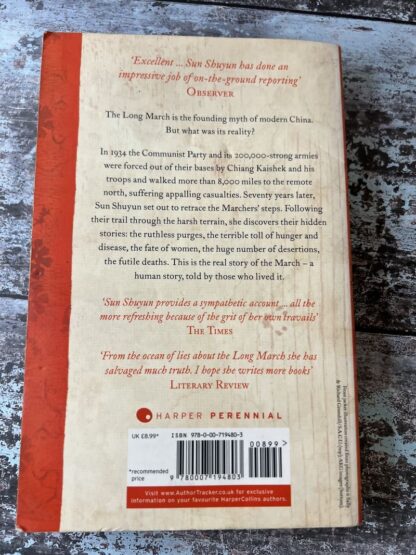 An image of a book by Sun Shuyun - The long march