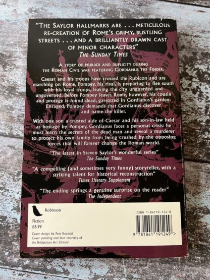An image of a book by Steven Saylor - Rubicon