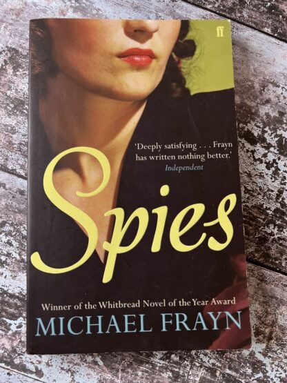 An image of a book by Michael Frayn - Spies