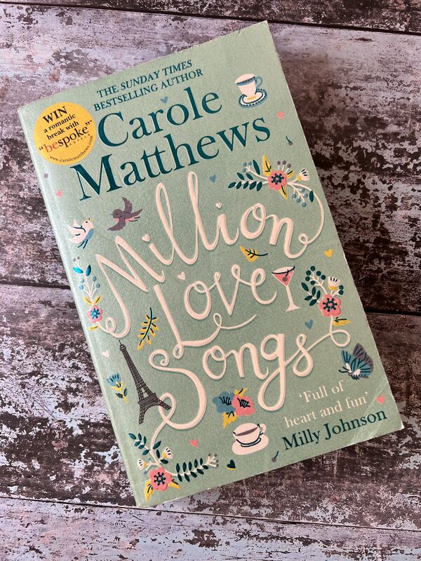 An image of a book by Carole Matthews - Million Love Songs