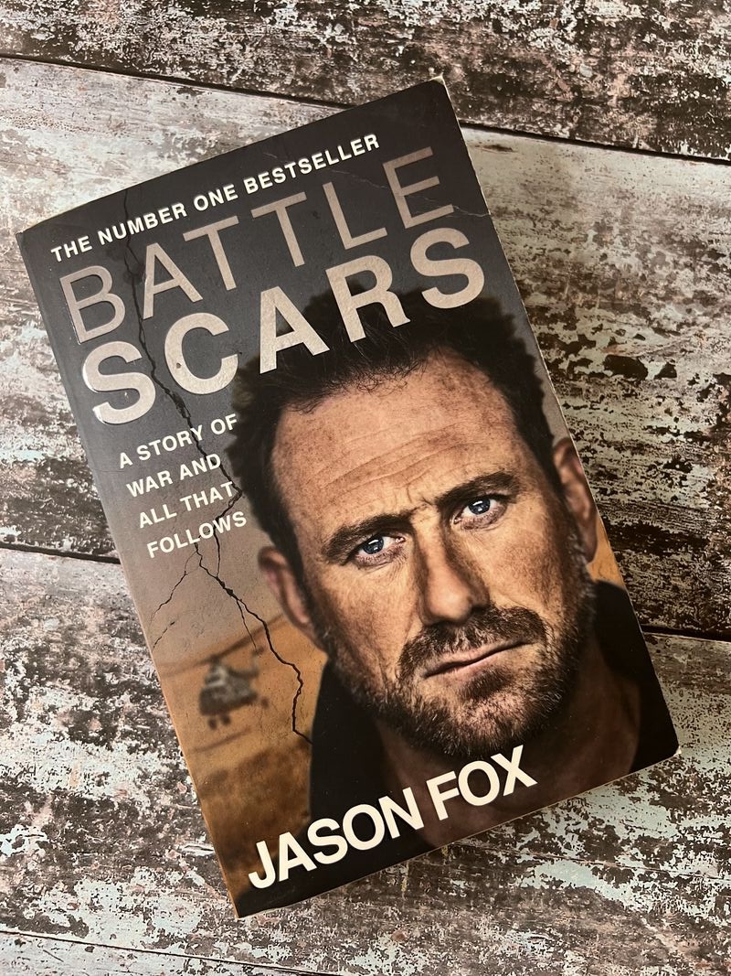 An image of a book by Jason Fox - Battle Scars