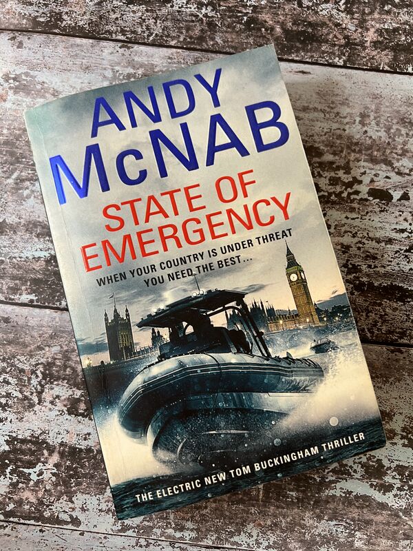 An image of a book by Andy McNab - State of Emergency