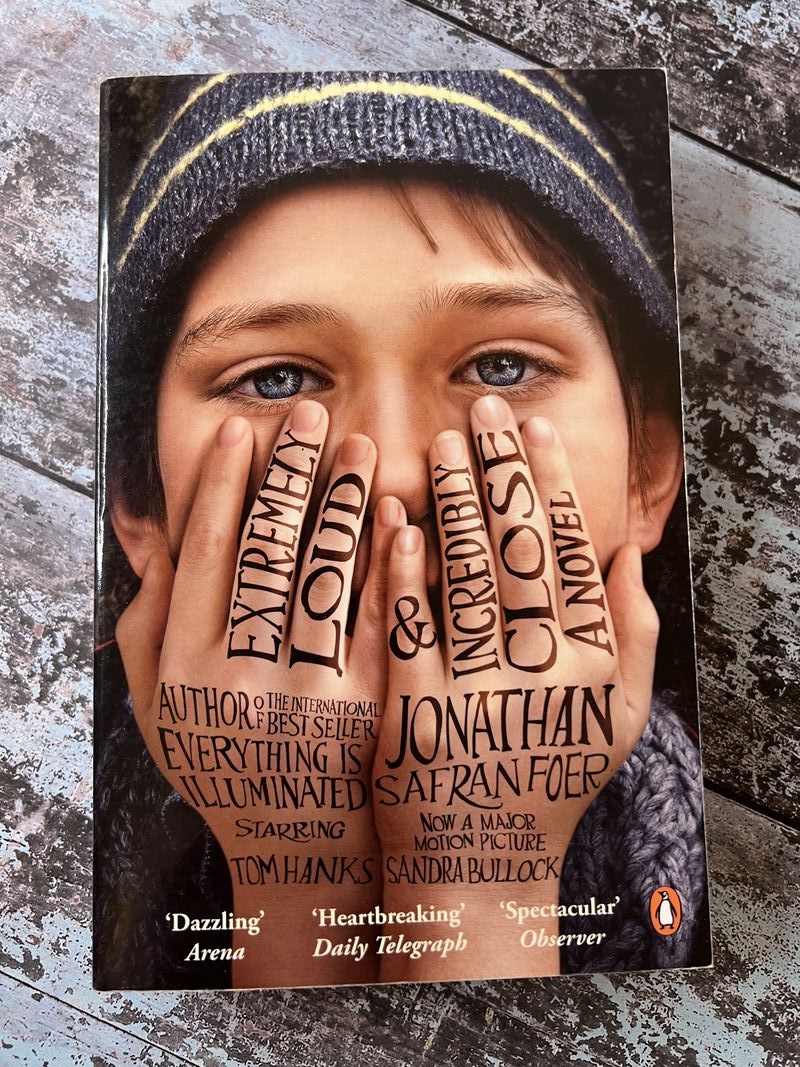 An image of a book by Jonathan Safran foer - Extremely Loud and Incredibly Close