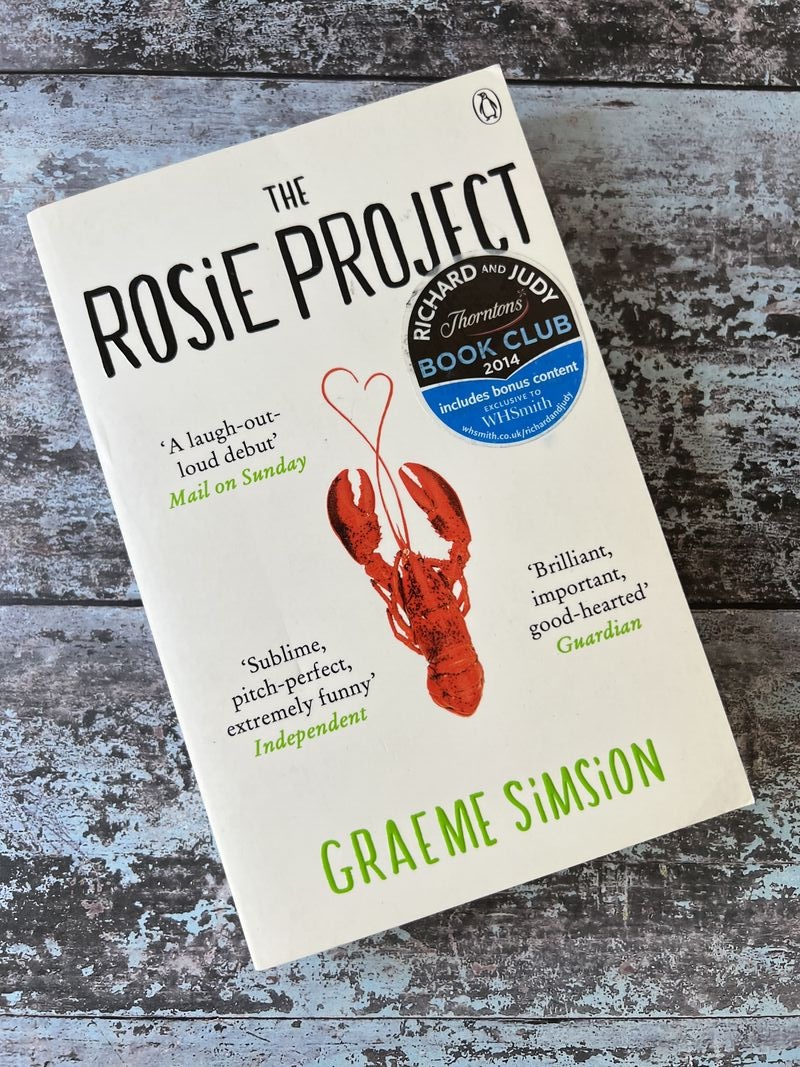 An image of a book by Graeme Simsion - The Rosie Project