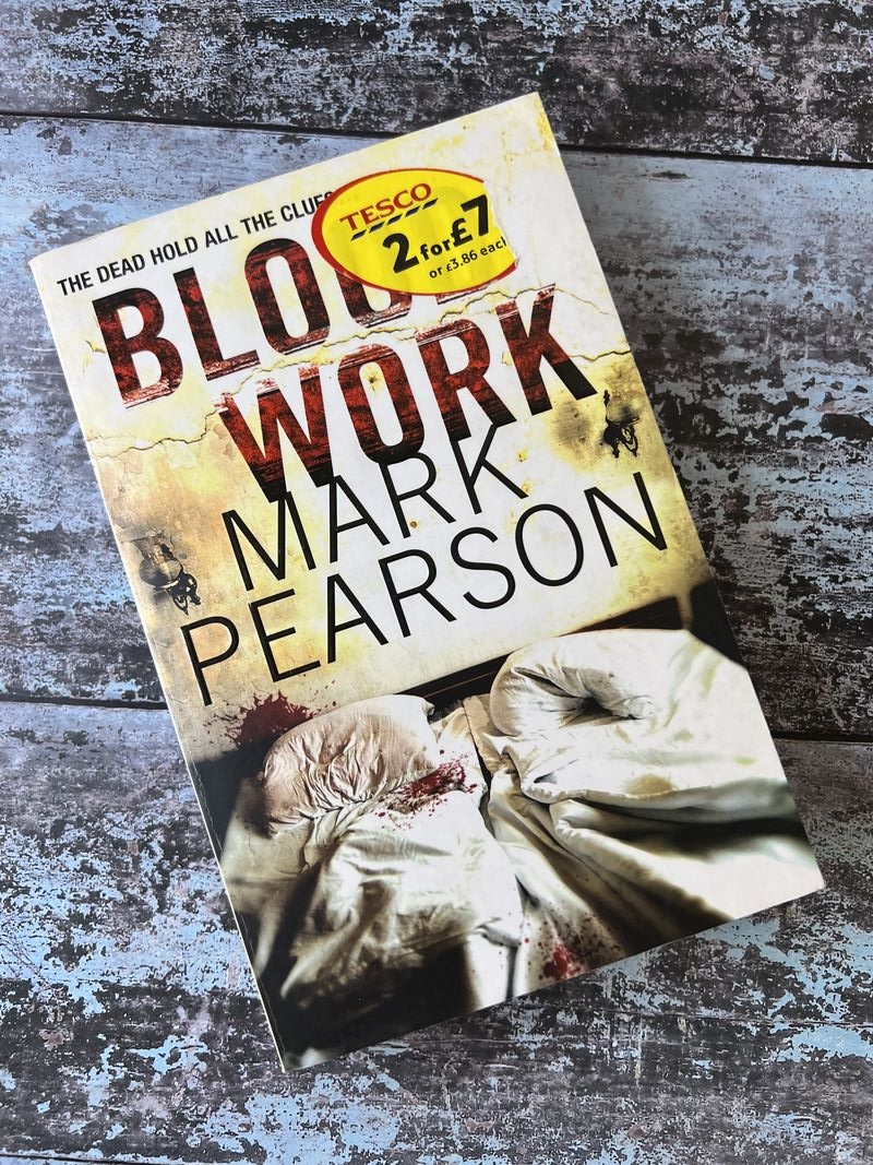 An image of a book by Mark Pearson - Blood Work