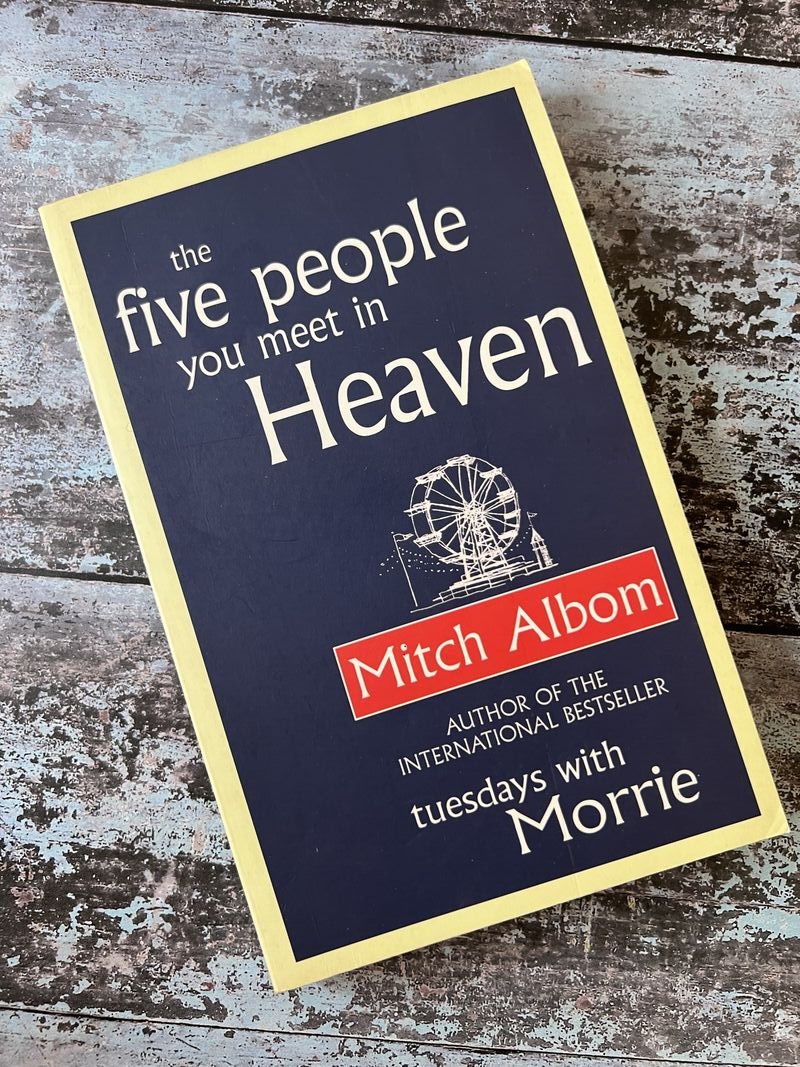 An image of a book by Mitch Albom - The five people you meet in heaven