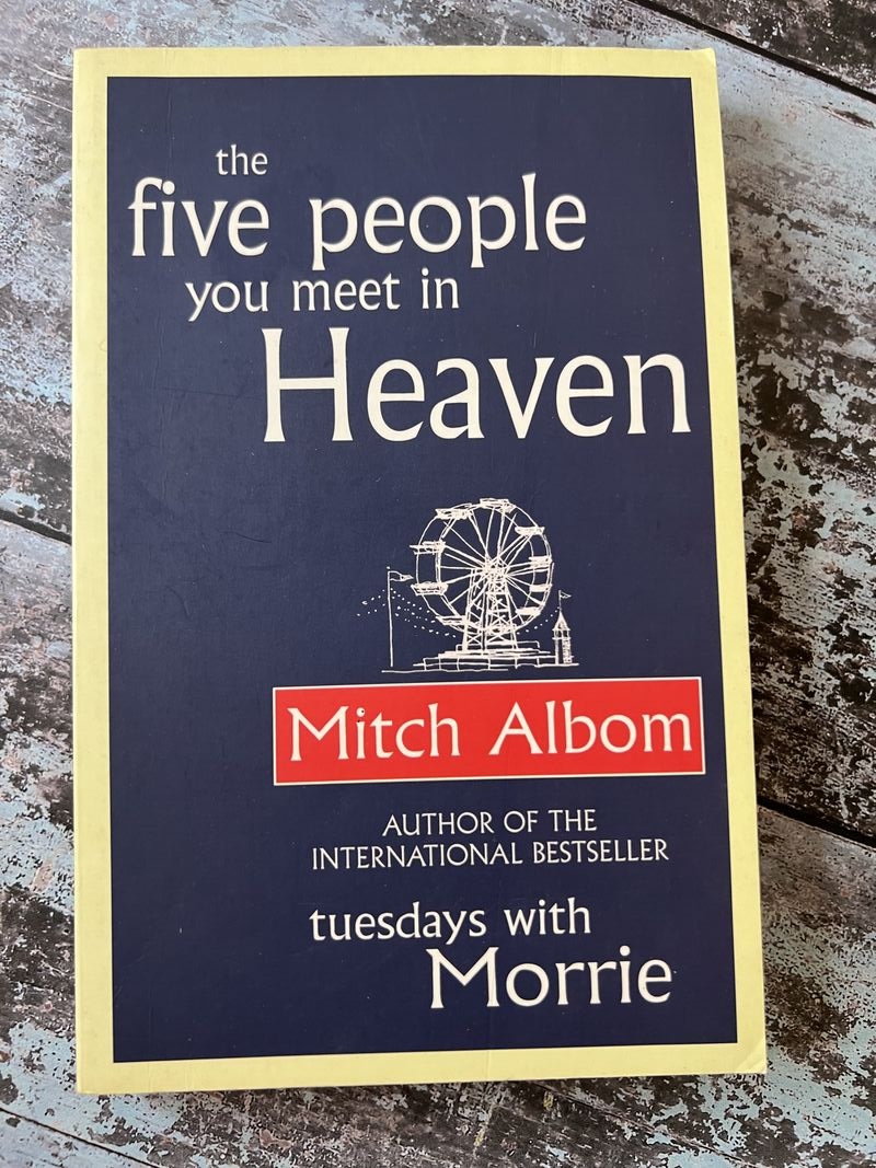 An image of a book by Mitch Albom - The five people you meet in heaven