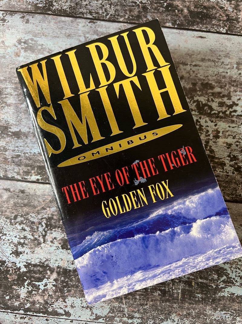 An image of a book by Wilbur Smith - The Eye of the Tiger and Golden Fox