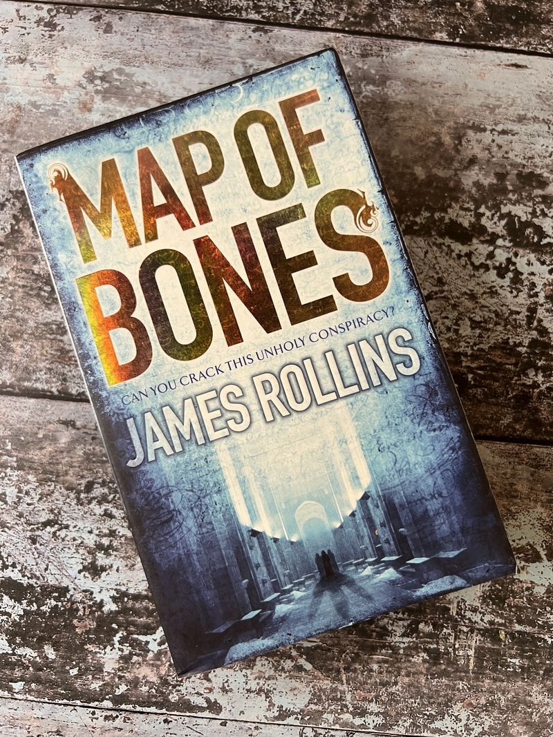 An image of a book by James Rollins - Map of Bones