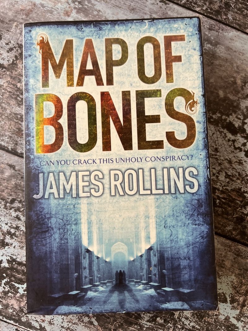 An image of a book by James Rollins - Map of Bones
