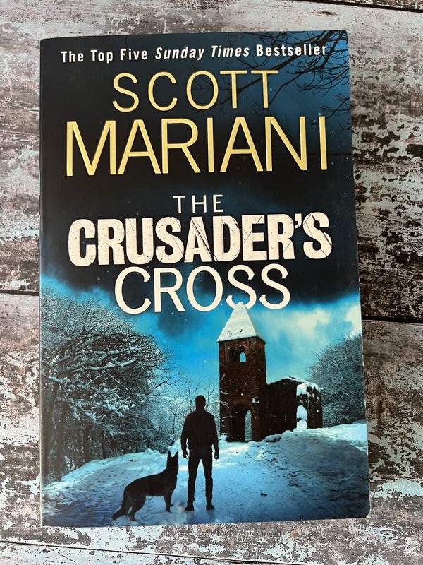 An image of a book by Scott Mariani - The Crusader's Cross