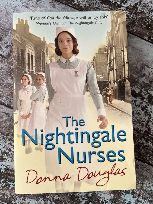 An image of a book by Donna Douglas - The Nightingale Nurses