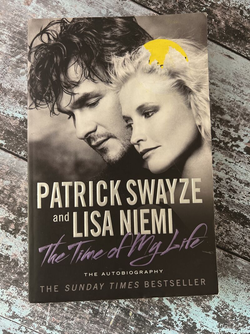 An image of a book by Patrick Swayze and Lisa Niemi - The Time of My Life