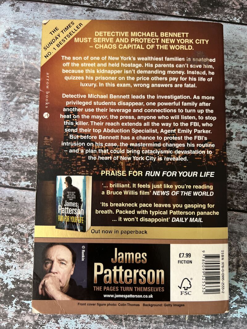 An image of a book by James Patterson - Worst Case