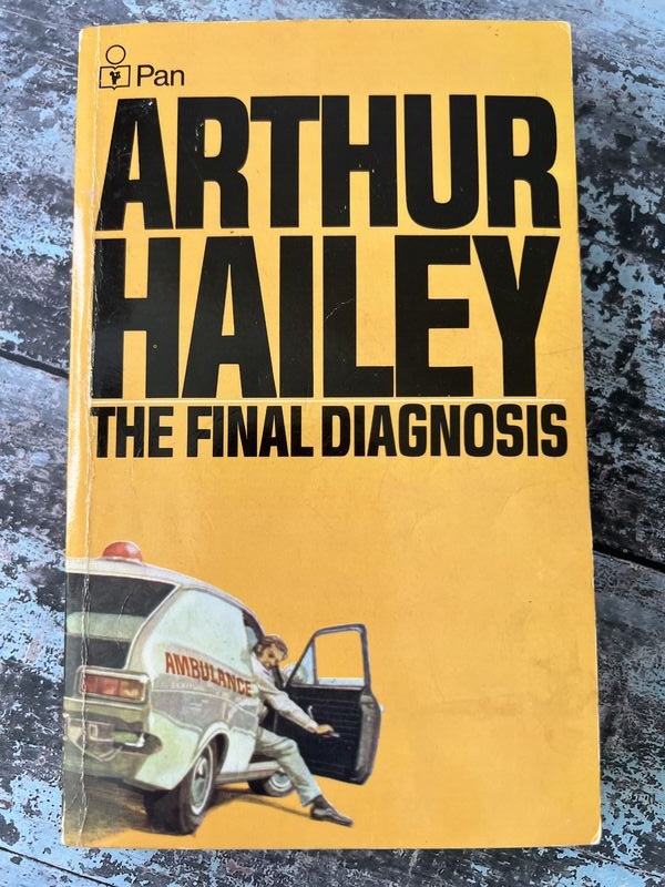 An image of a book by Arthur Hadley - The Final Diagnosis