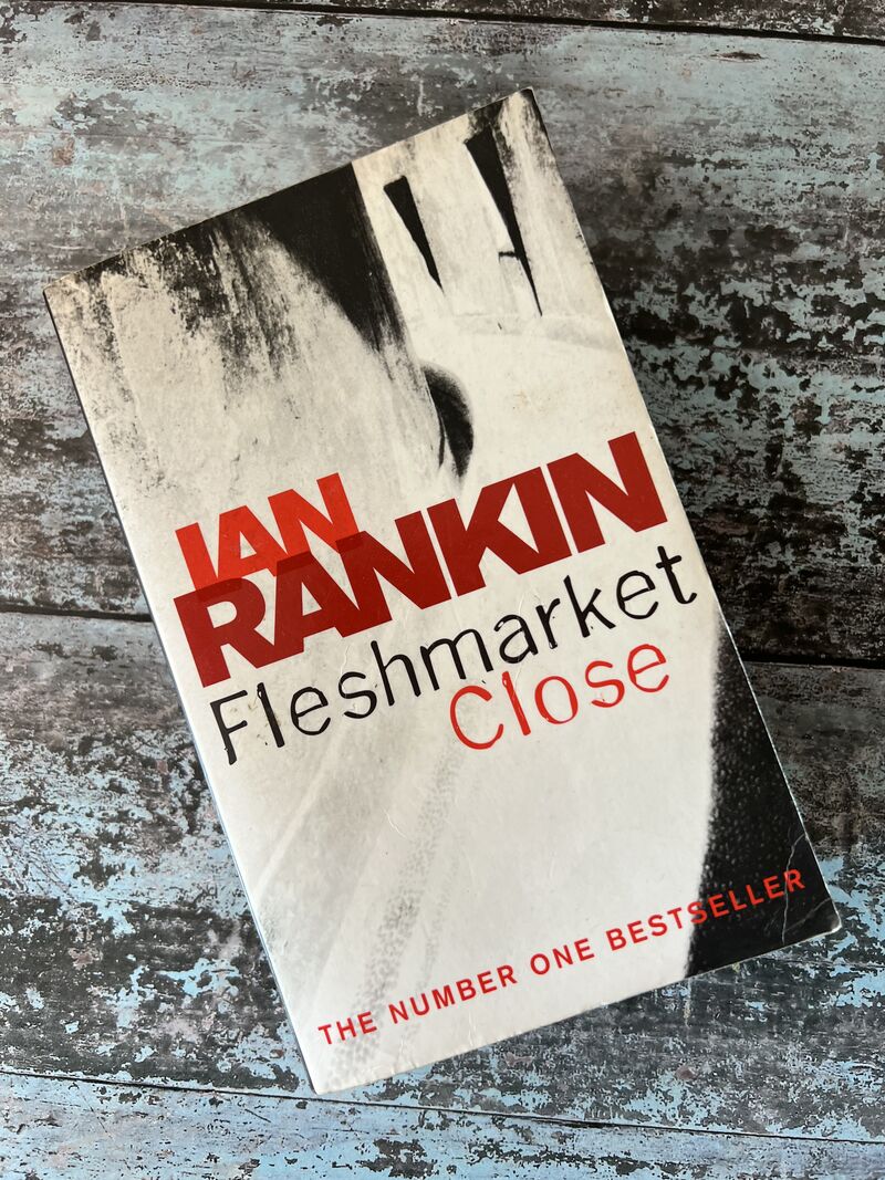 An image of a book by Ian Rankin - Fleshmarket Close