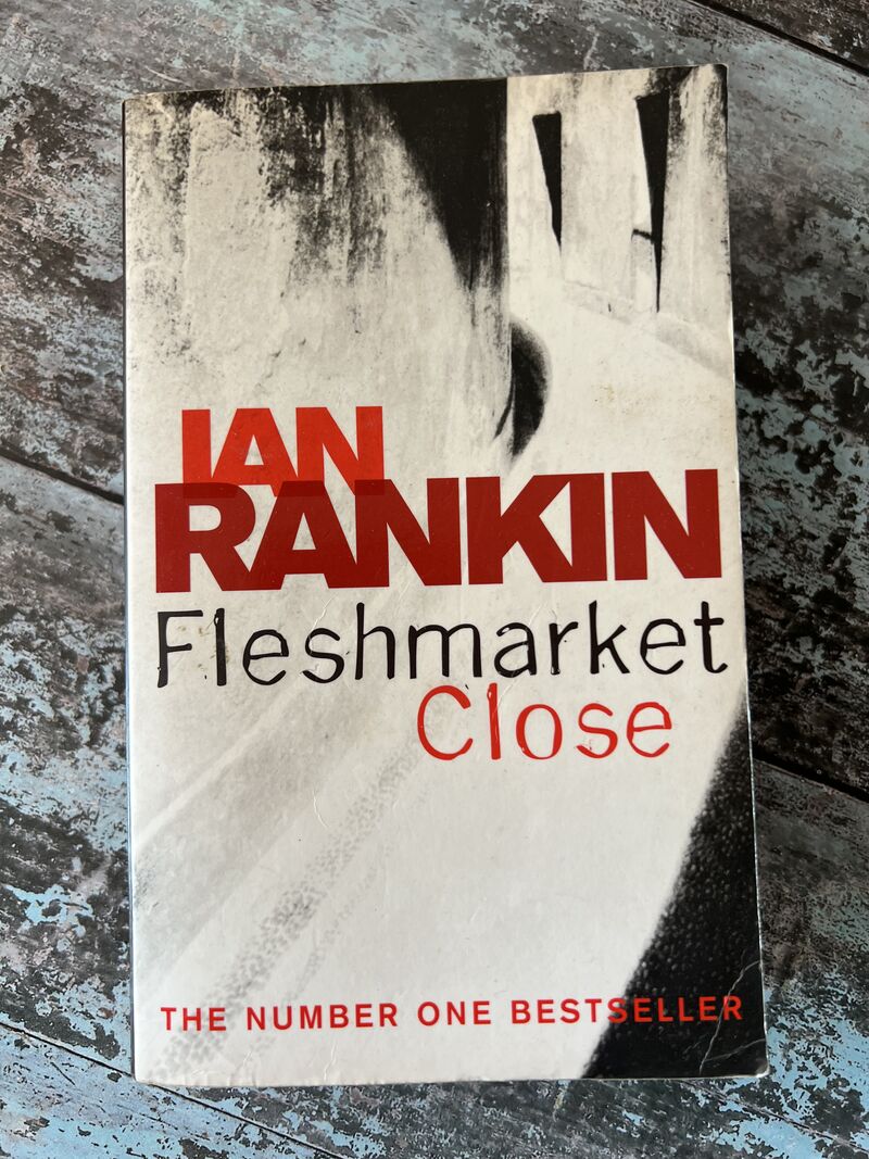 An image of a book by Ian Rankin - Fleshmarket Close