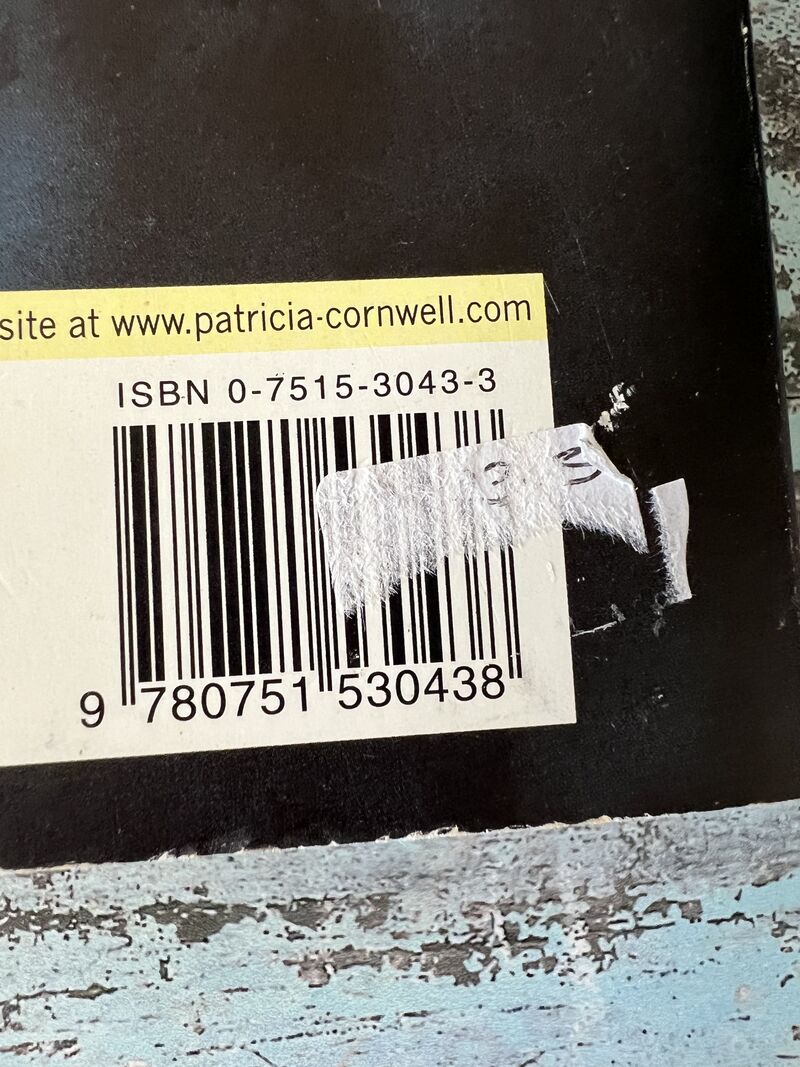 An image of a book by Patricia Cornwell - Postmortem