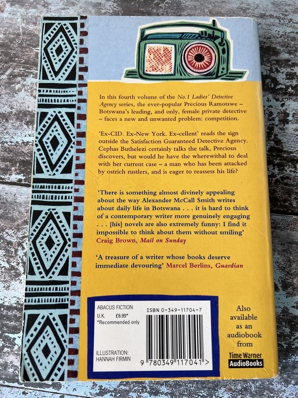 An image of a book by Alexander McCall Smith - The Kalahari Typing School for Men