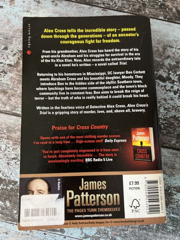 An image of a book by James Patterson and Richard Dilallo - Alex Cross's Trial
