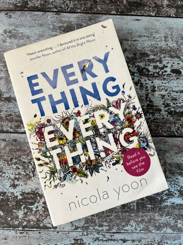 An image of a book by Nicola Yoon - Everything Everything