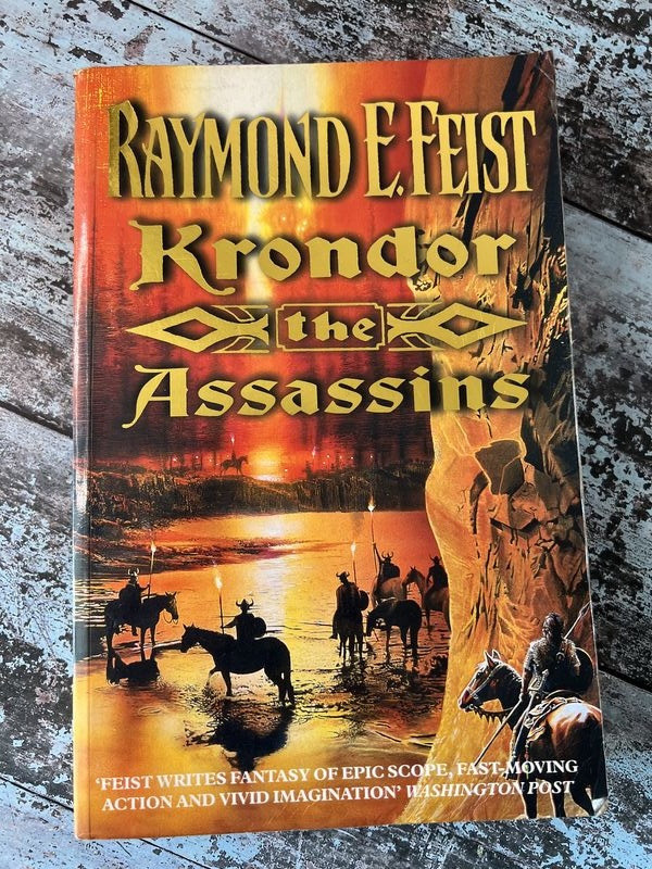 An image of a book by Raymond E Feist - Kronor the Assassins
