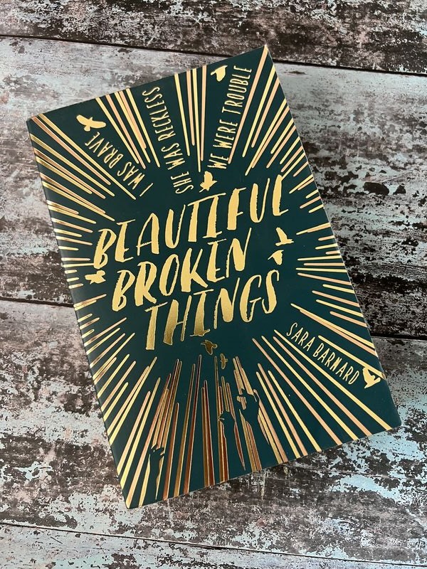 An image of a book by Sara Barnard - Beautiful Broken Things